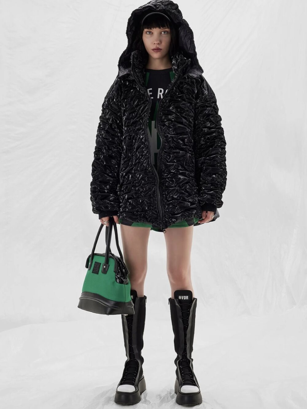 Kurtka Lakierowana Oversize