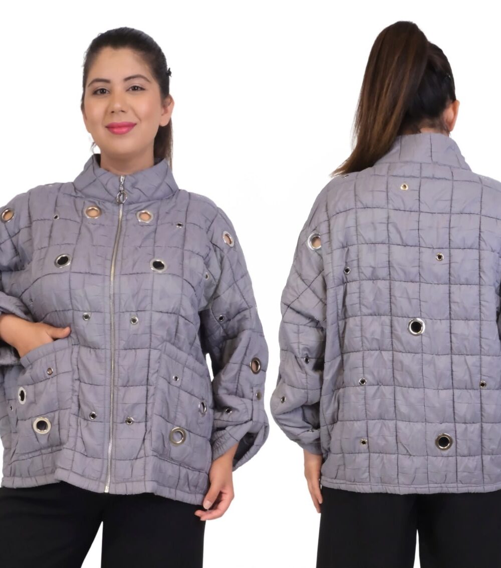 Kurtka  plus size z kołami