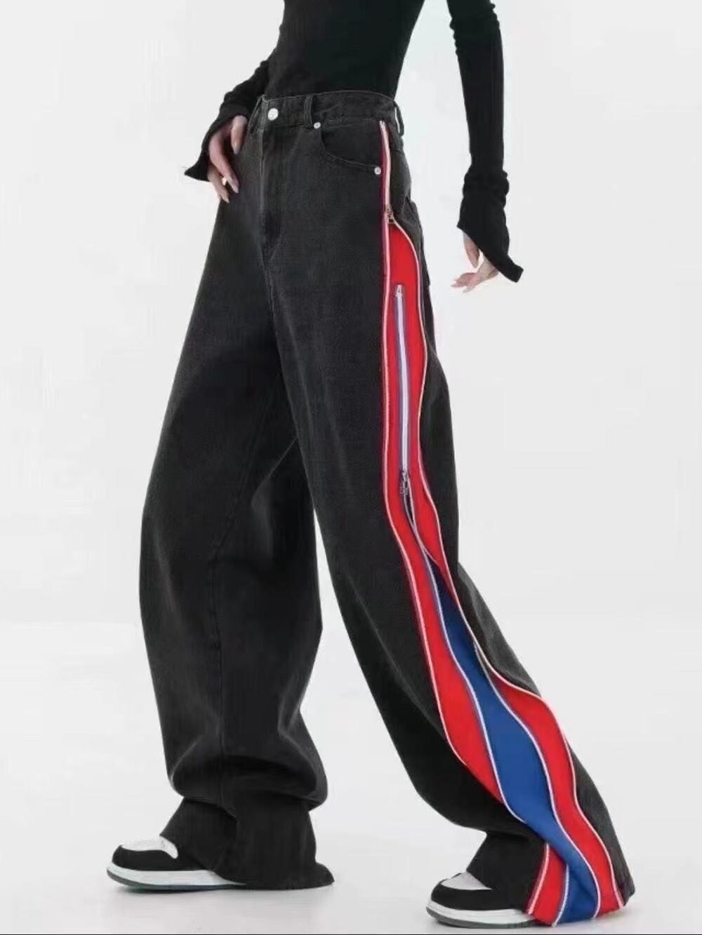 spodnie jeans La’Parte