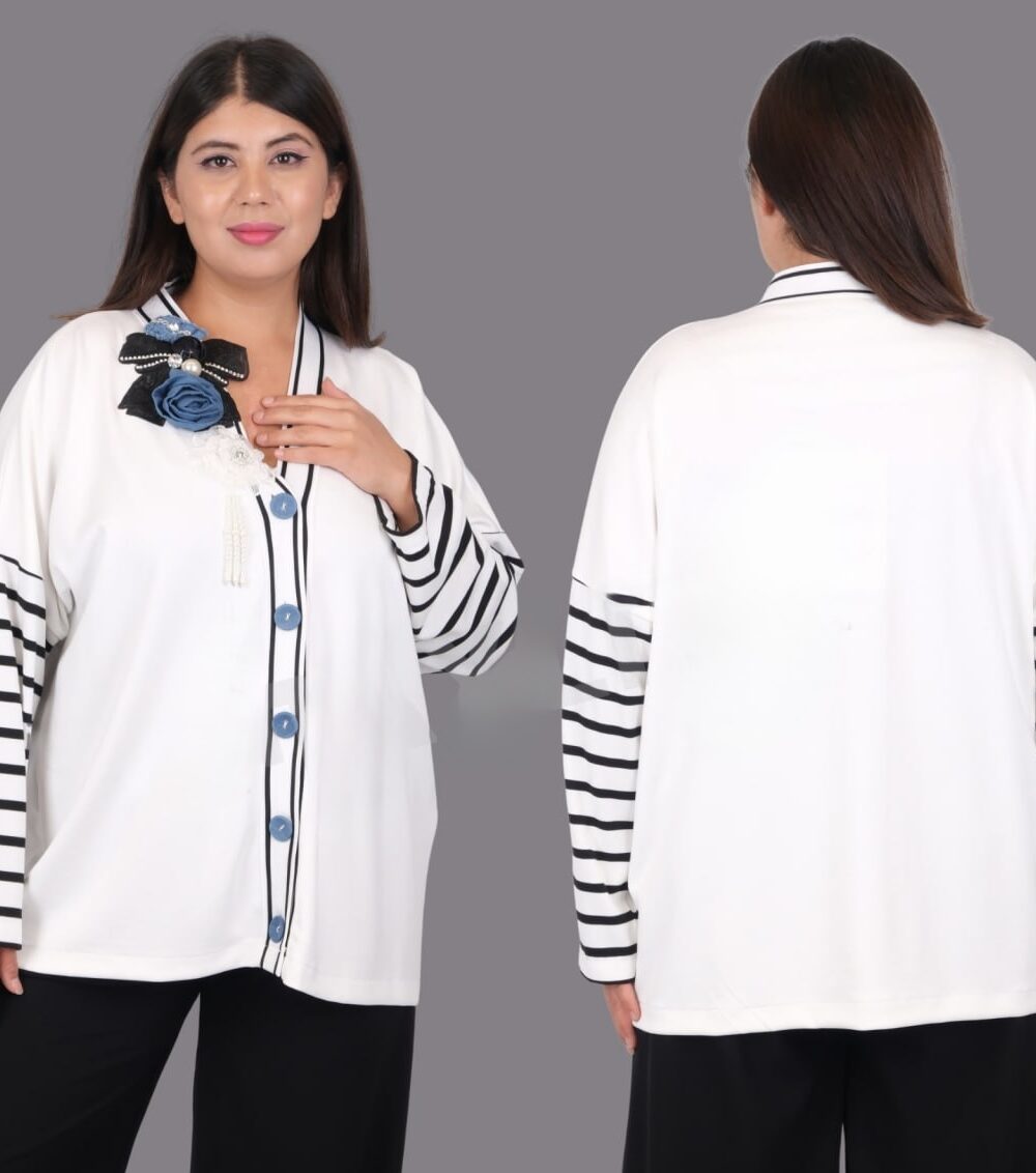 Bluzki na guziki plus size