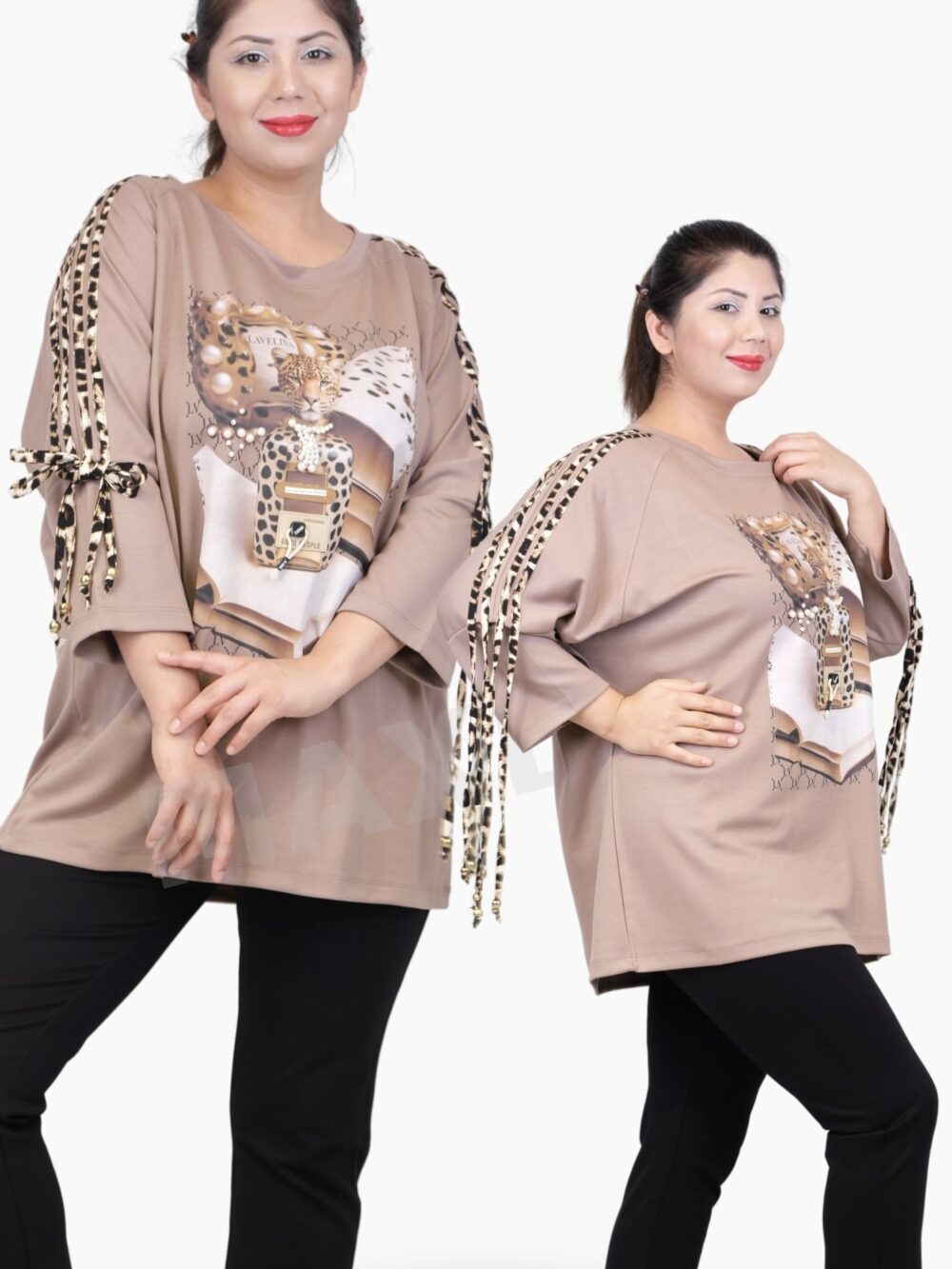 Bluzka "Tygrys" plus size