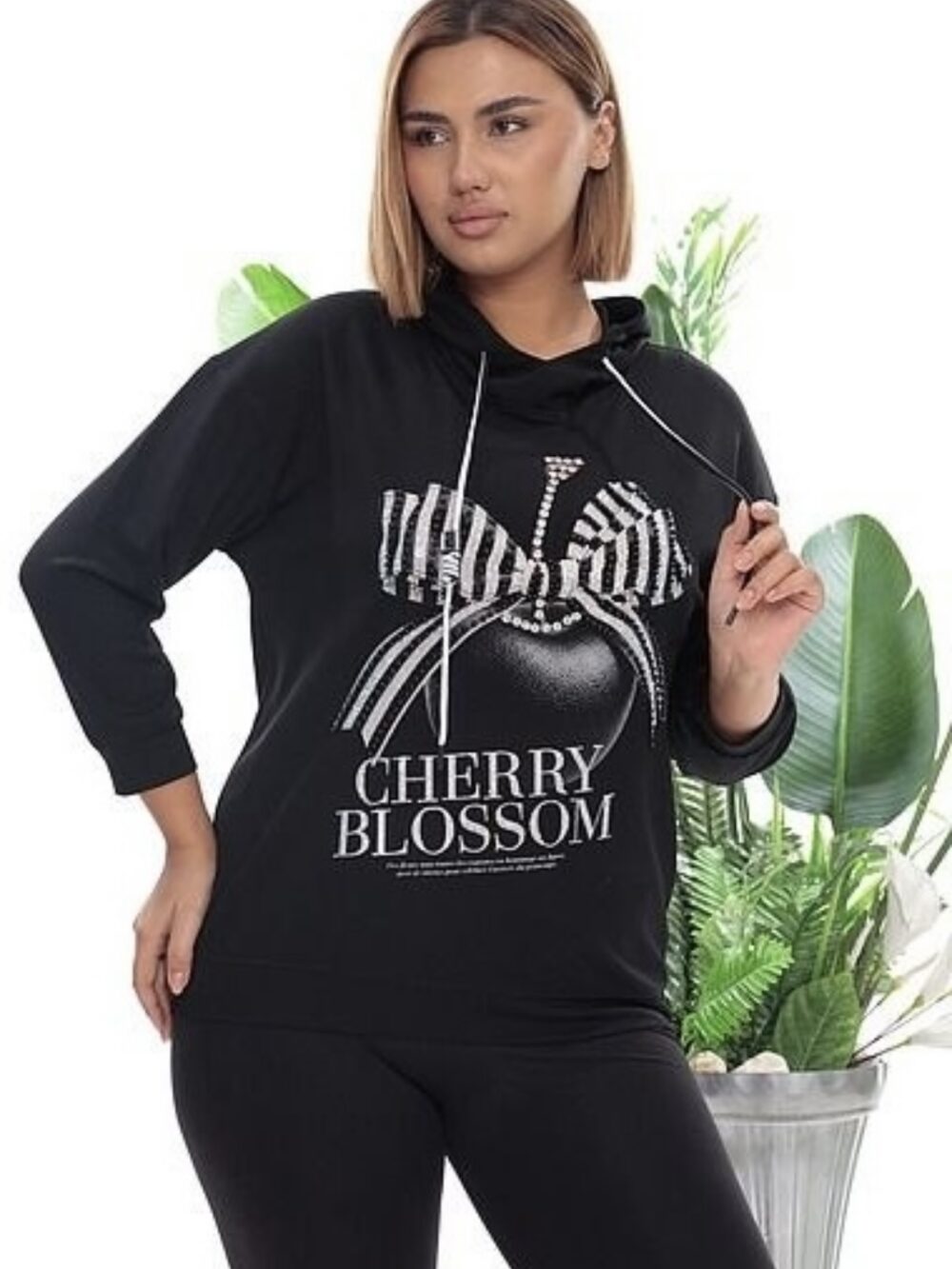 Bluzka WIŚNIA ( plus size )