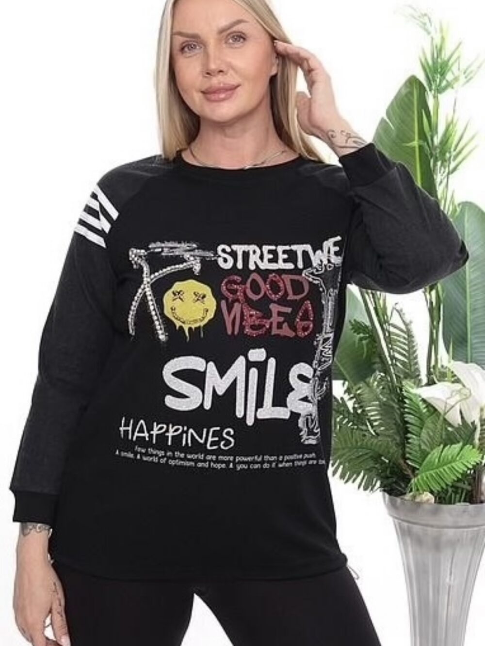 Bluzka SMILE ( plus size )