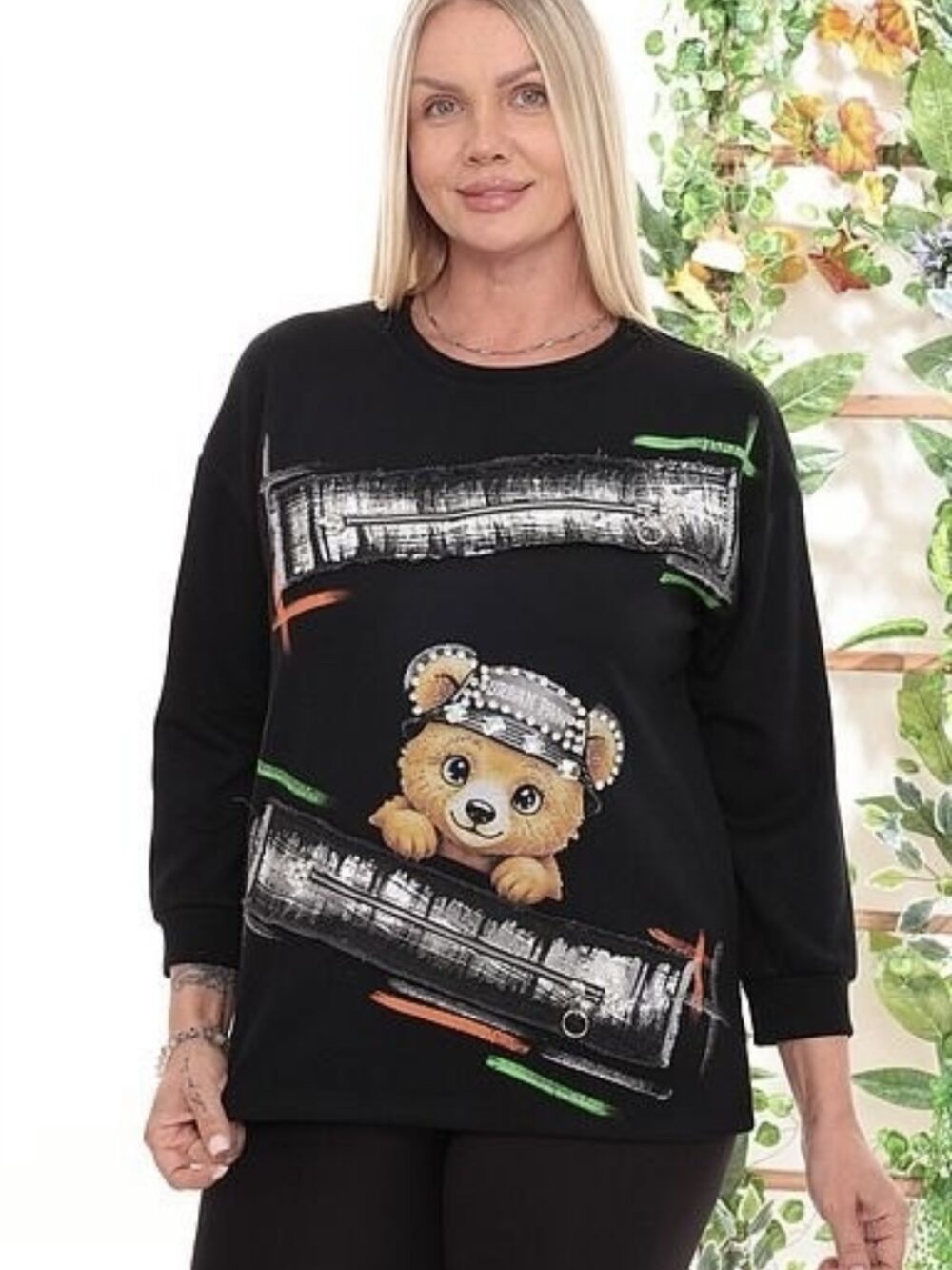 Bluzka Miś ( plus size )