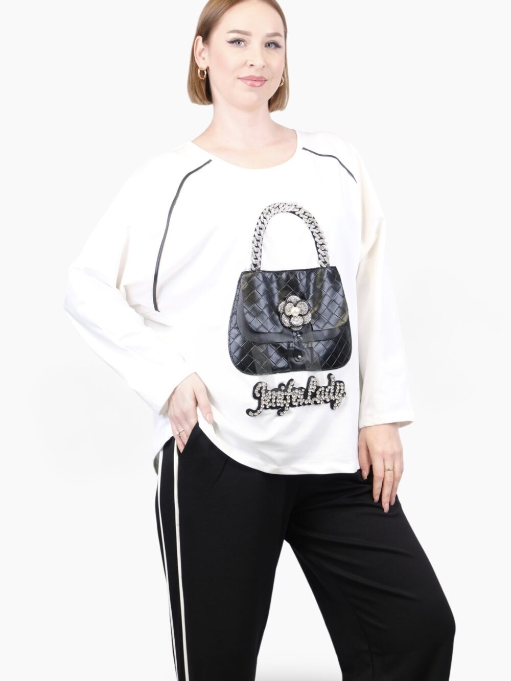 Bluzka "Torebka" plus size